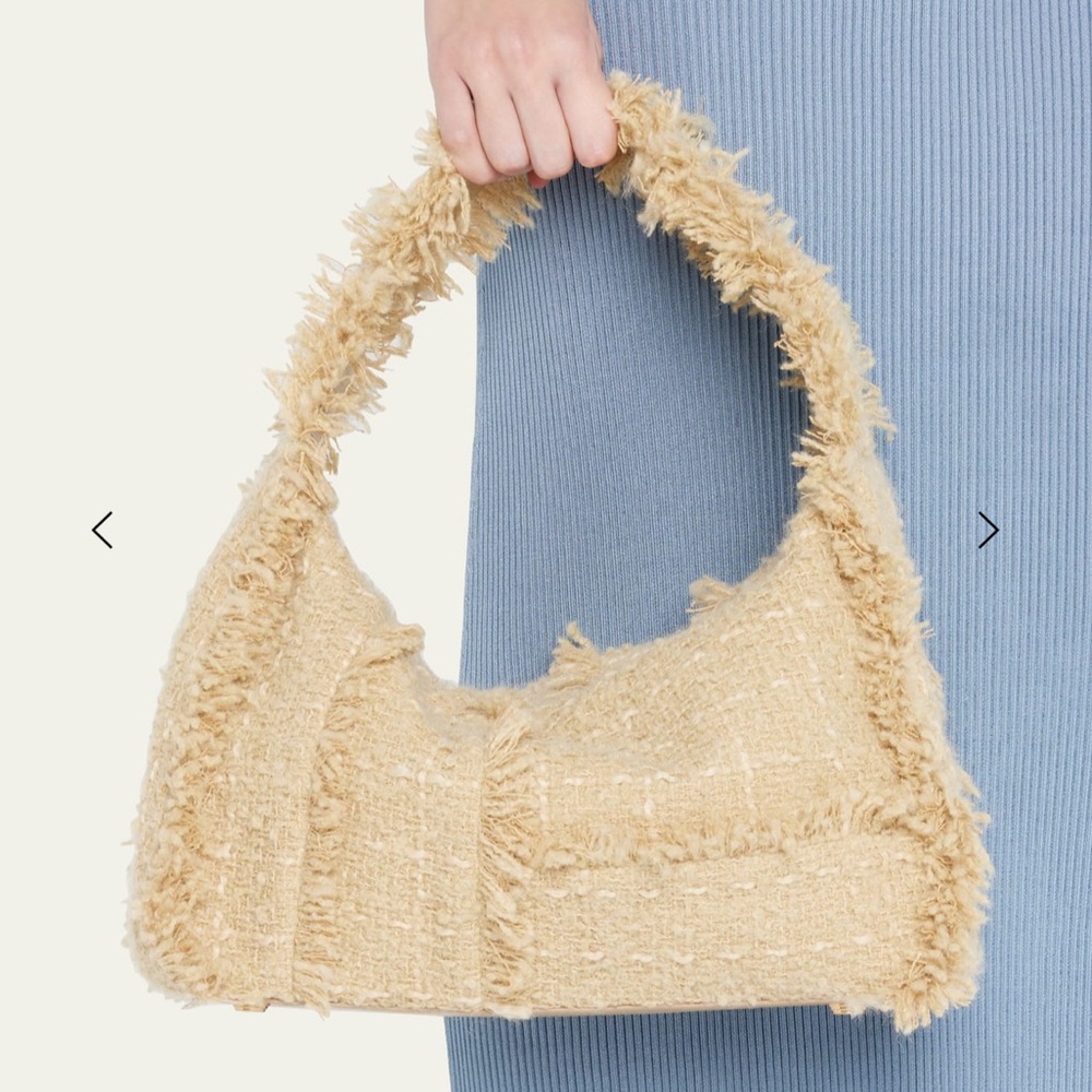 Cult Gaia Malfi Fringe Wool should bag